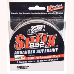 Sufix 832 Braided Line Lo-Vis Green Sufix 832 Braided Line Lo-Vis Green