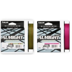 Sunline Almight Olive Camo Sinking PE Braided Line Sunline Almight Olive Camo Sinking PE Braided Line